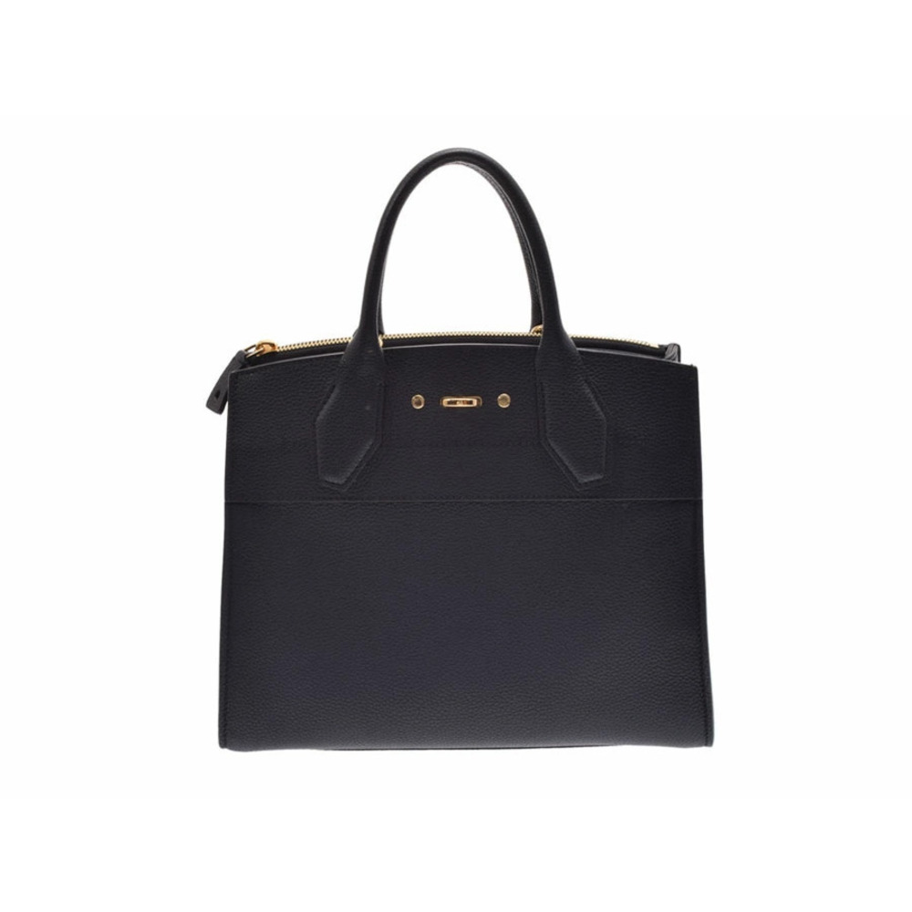 Louis Vuitton City Steamer Taurillon Leather Black Strap Bag